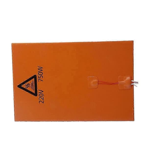 220V 750W silikongummi varmeelement for 3D-skriver seng as described750w