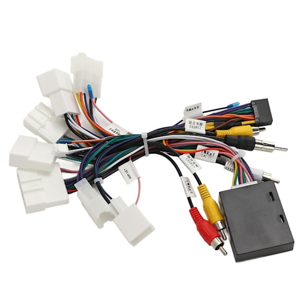 Bilradio Stereo Ledningsnet med USB CANBUS Dekoder Adapter kompatibel med Camry Corolla RAV4 4