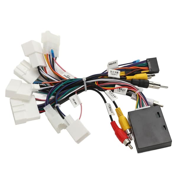 Bilstereo Radio Ledningsnett med USB CANBUS Dekoder Adapter kompatibel med Camry Corolla RAV4 4