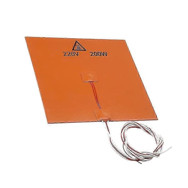 220V 750W silikongummi varmeelement for 3D-skriver seng 200x200x3mm200w