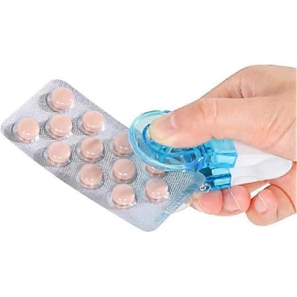 1 stk bærbar pillefjerner, pilledispenser, bærbar pillefjerner, pillekutter for små piller