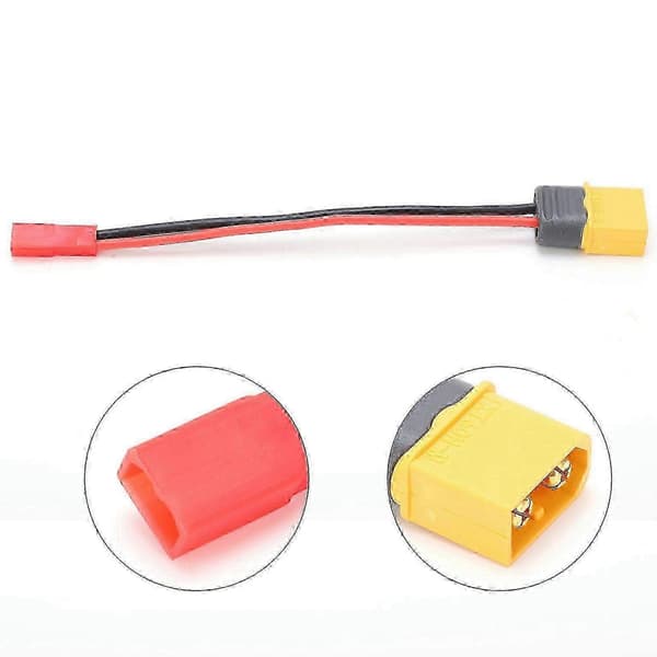 XT60 han til JST hun stik kabel til B6 LiPo batteri udgave 1110 0.5 5