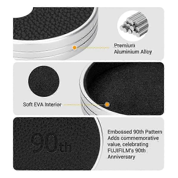 kompatibel med Mini Anti-Scratch Mini Linsskydd kompatibel med Mini Black  Silver