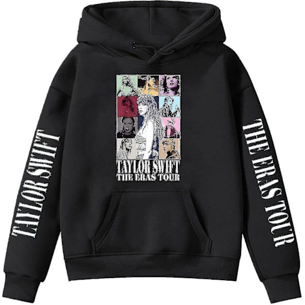 Luvtröjor för flickor 1989 Casual Taylor-tröja Barn Pojkar Swifts Pullover Konsertdräkt med huva för 4-14 år 05 red 13 to 14 Years