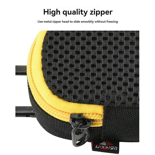 Bærbar oppbevaringsveske for bærbar Bluetooth-høyttaler for Pro-høyttalerbeskyttende oppbevaringsveske Black  Yellow