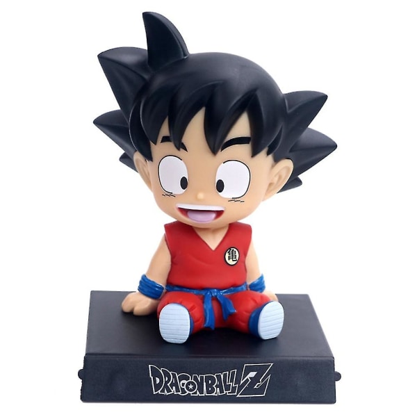 10 cm Anime Dragon Ball Z toimintafiguuri Goku Krillin pudistava päätä nukke auton sisustus punainen Goku