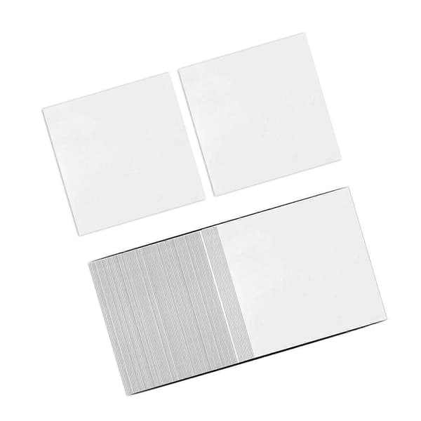 DIY Fusing Glass Smycken Mikrovågsugn Kiln Papers, Foderpapper Isoleringsfiltar 100x Square 8x8cm
