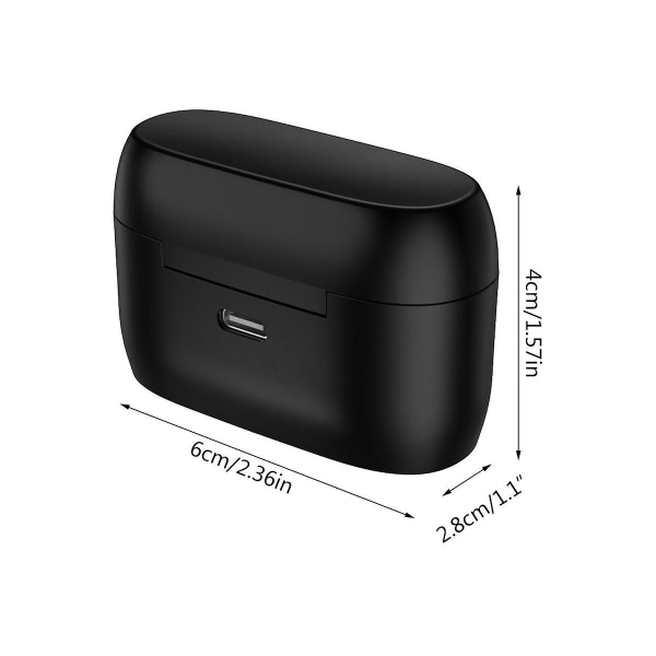 För Elite 85t Ersättningsladdningsbox För Elite Active 85t trådlös Bluetooth case Black