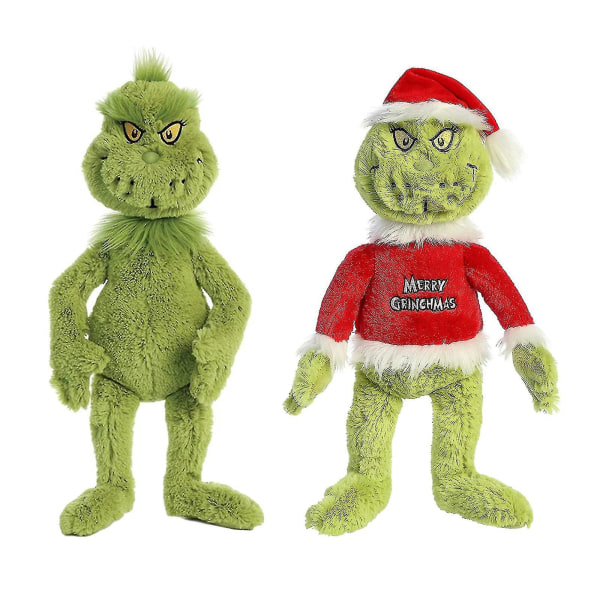 Christmas Grinch Doll Build A Bear How The Grinchs Stole Christmas Plysch Doll Toy 15.7in Green