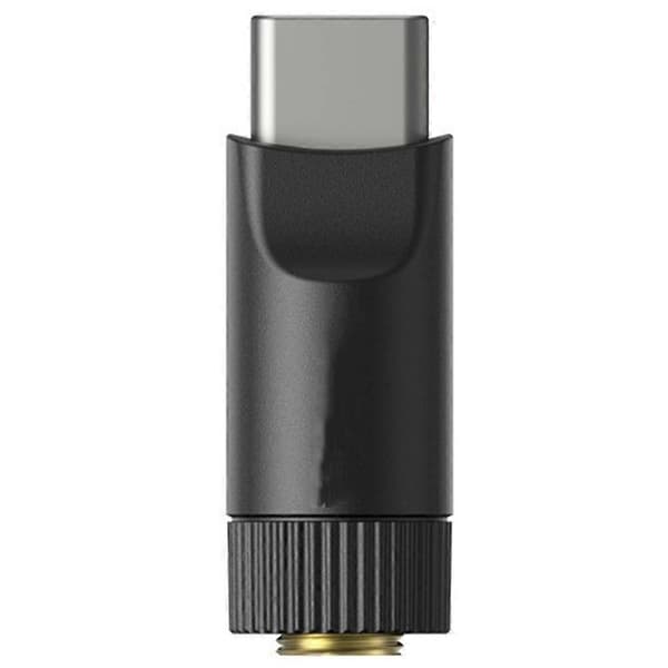 For Insta360 Mic Pro USB-C til 3,5 mm Jack-adapter Klipsmikrofonadapterkontakt for Mic Pro-tilbehør Black