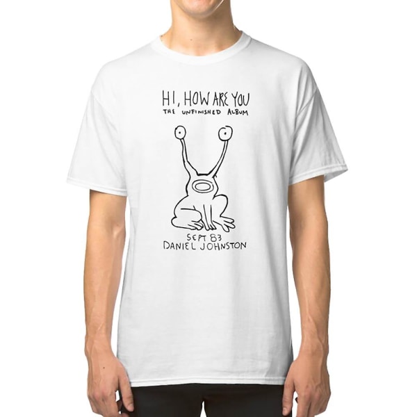 Hei Hvordan har du det| Daniel Johnston T-skjorte white L