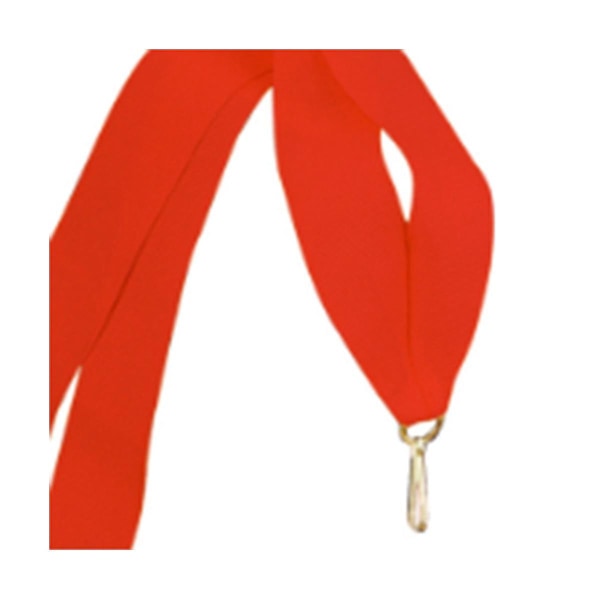30 Stykker Medaljebånd Præmie Halsbånd Medalje Snore med Snap Clips til Konkurrence Red