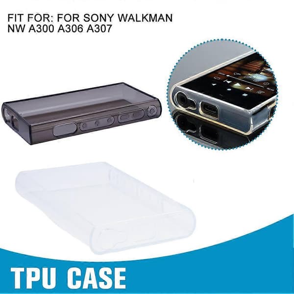 Blødt TPU-etui til SONY Walkman Transparent black