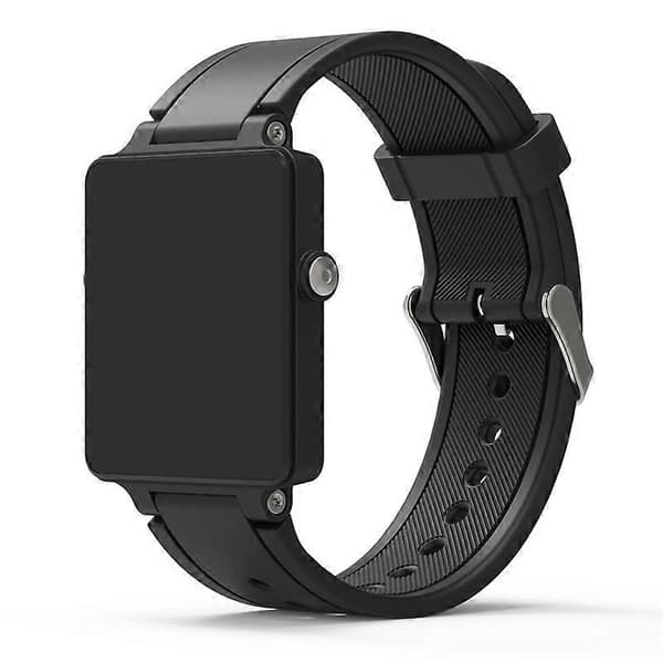Silikoninen älykellon ranneke Garmin Vivoactive Acetate - Musta Multicolor Black