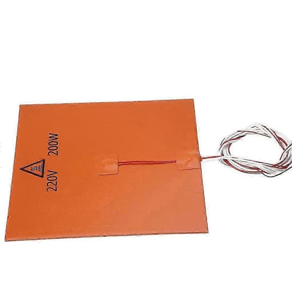 220V 750W silikongummi varmeelement for 3D-skriver seng 200x200x3mm200w