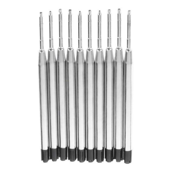 10x svart kulepennblekk Refills Fine Point Medium Common For Style Black