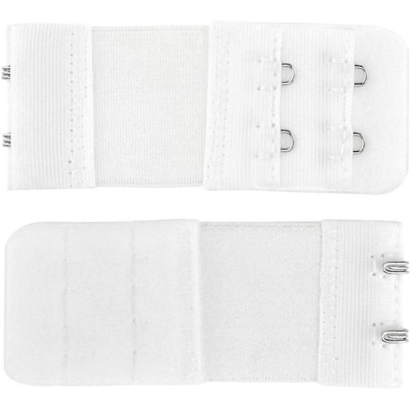 3 stk. Justerbar Dobbelkrok BH-forlenger - Hvit/Svart/Beige