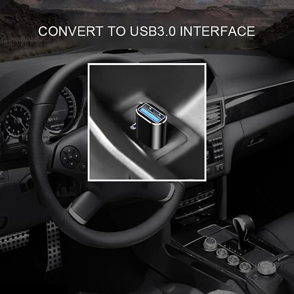 Ryra Otg -sovitin, tyyppi C - USB 3.0 -liitin, datakaapeli, uros-naaras