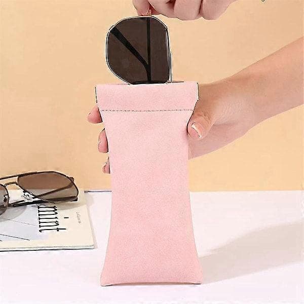 4-pak brilleetuier, unisex, blødt PU-brilleetui, bærbart