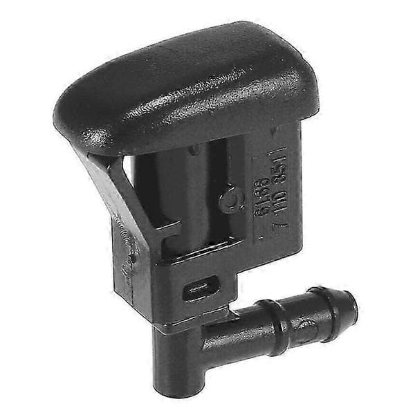 Vindusspylerdysepar for BMW 1-serie E81 E87 E88 E82 Z4 E85 E86 frontrute Svart