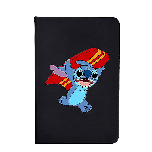 Disney Lilo & Stitch sød tegneserie notesbog i kunstlæder dagbog journal daglig planlægger skole arbejde børn gave D
