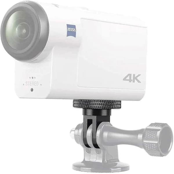 Tripod Adapter Kameramonteringstilbehør Aluminium Adapter Montering af kameraer til GoPro Mount og andre actionkameraer