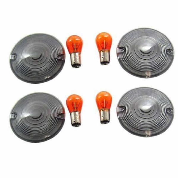 Blinklysglas til Harley Davidson Electra Glides Road King Smoke