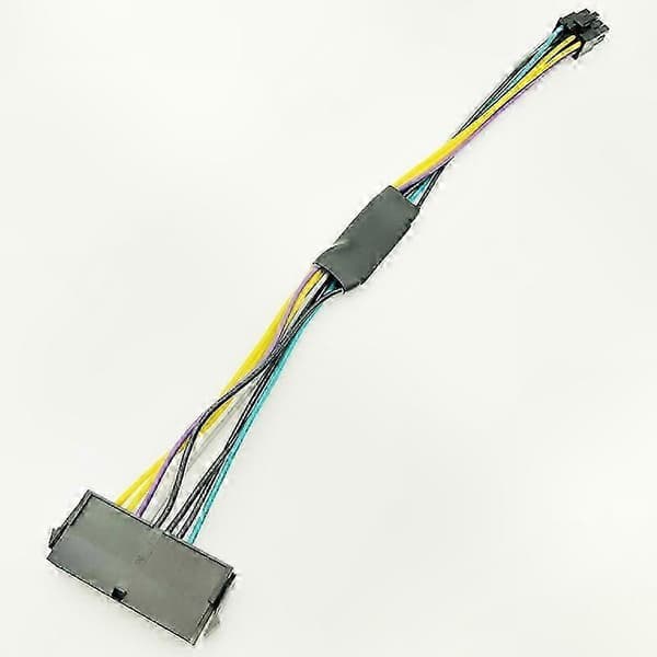 24-Pin til 8-Pin ATX PSU Adapterkabel til Dell Precision T1700, 30cm/12-tommer