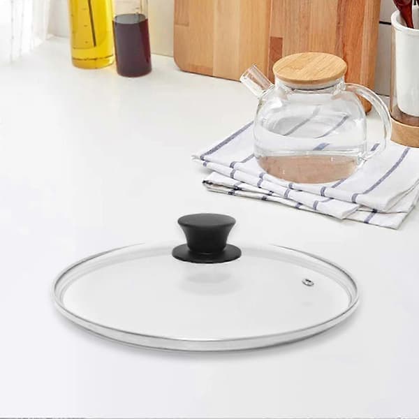 Glaslåg, Diameter 34 Cm, Til Udskifteligt Låg. Universallåg 0,5 5