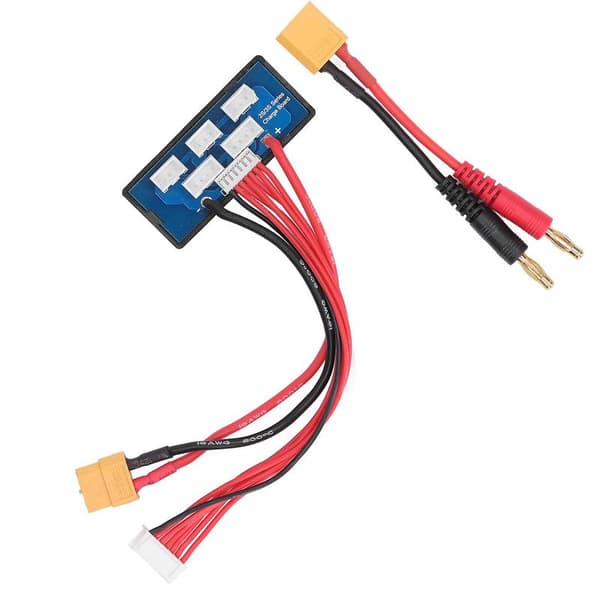 XT60 Banan parallell ladebrett 2S 3S batteribalanser ekspansjonsadapter