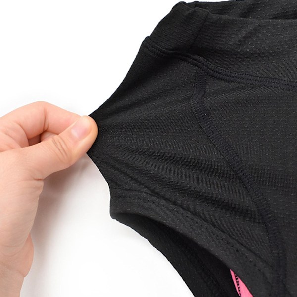 Naisten pyöräilyalushousut, 4D pehmustetut Pyöräilyshortsit Pyöräilypyöräily Alushousut MTB Mountain, 100 % uudet Black 2XL
