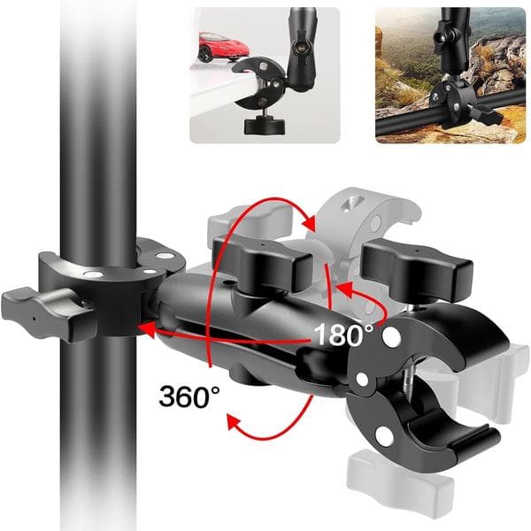 Super Clamp Kaksoiskamerakiinnike