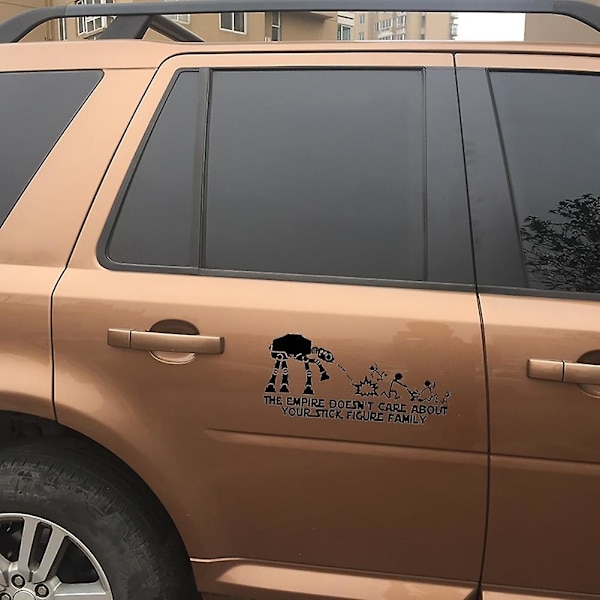 Star Wars -hauskat autoteippaukset, heijastavat ikkunateippaukset, tarrat, koristelu
