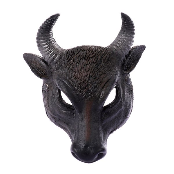 Pääsiäiskarnevaalijuhlat Half Face Foam 3D Realistic Bull Head Mask