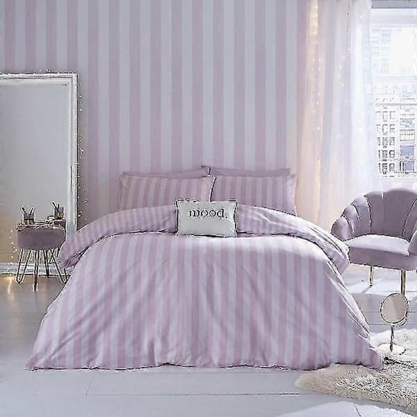 Sassy B Stripe Tease Tapet Muriva Lila Lila