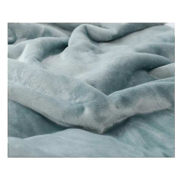 Bløde, Løse og Behagelige Fleece-Blanket-Hættetrøjer til Voksne - Blå