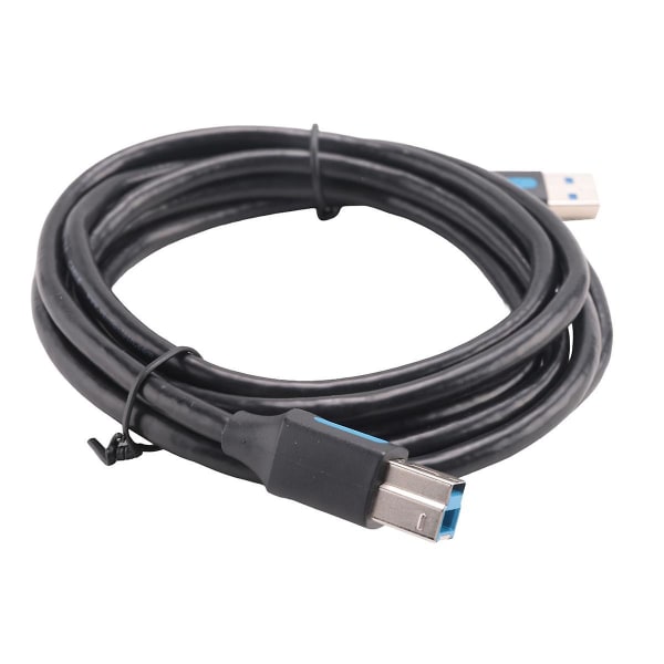 Printerkabel USB 3.0 Indtast et han-til-b-han-kabel til printer 2M Black