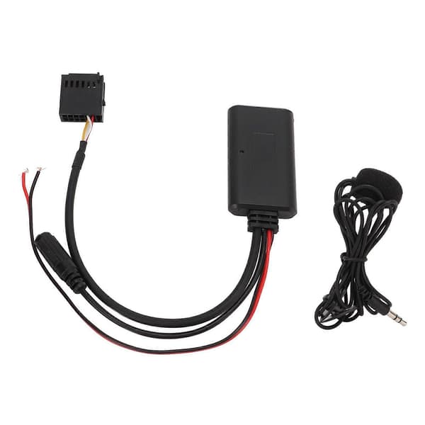 Trådløs Bluetooth-moduladapter AUX-lydkabel med mikrofonerstatning for Ford Focus Carnival Mondeo