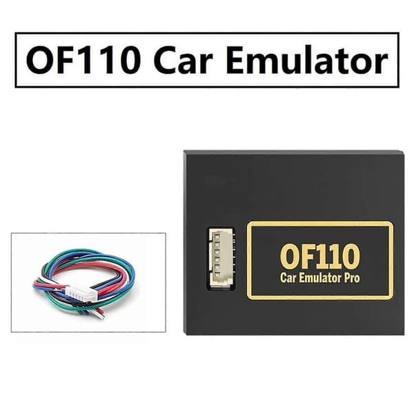 2X Universal OF110 Bilemulator til K-Line / Canbus Immo-programmer, erstat ESL Diagnostisk sædebesættelsessensorværktøj Black