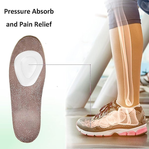 Metatarsal Pads 4 st fotkuddar för snabb smärtlindring - mjuk sula mjuk gelboll