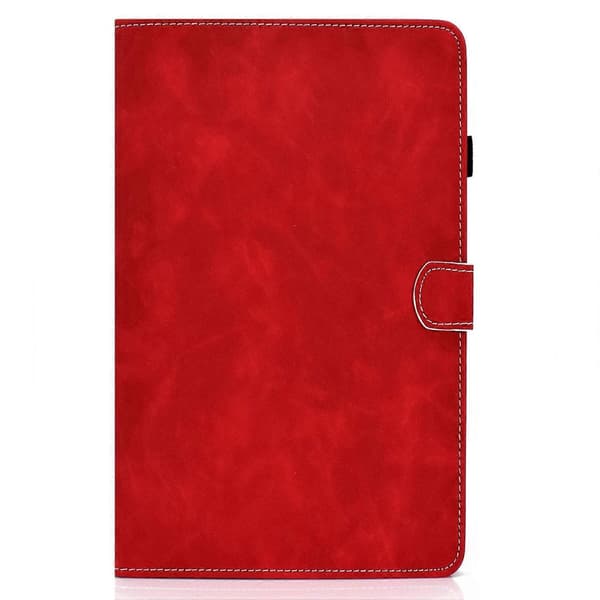 Læder tekstur etui til Samsung Galaxy Tab A7 Lite T220 Red