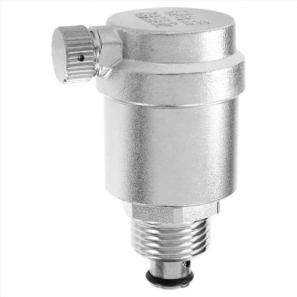1/2 tomme rustfritt stål 304 automatisk lufteventil 10 bar Silver