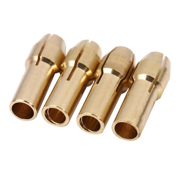 4 stk Multi Tool Collet Muttersett for 0.8/ 1.6/ 2.35/ 3.2MM