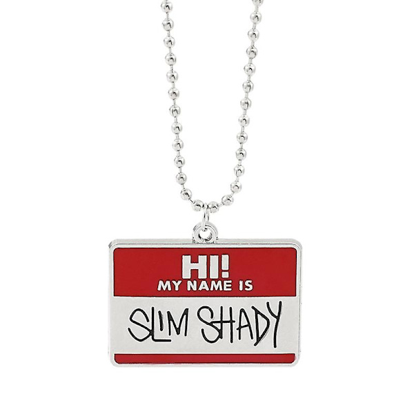 Firkantet vedhæng halskæde Choker Chain Metal Slank-skyggefuld Charm Clavicle Chain