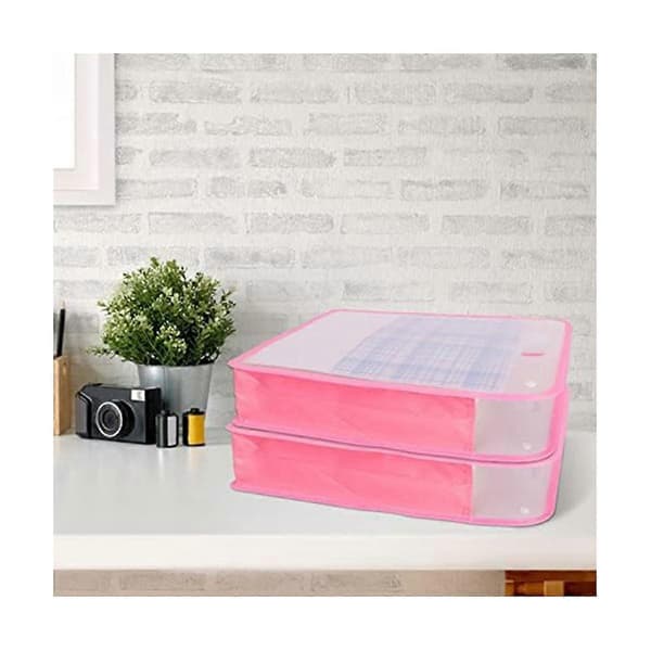 4 st Förvaring för scrapbookingpapper, transparent organizer för 12x12 papper, Scrapboo