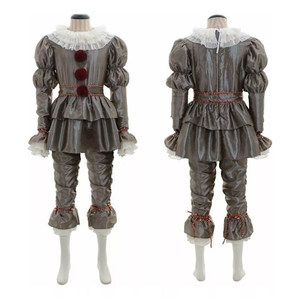 Unisex Cosplay It Pennywise Stephen King Men grey M