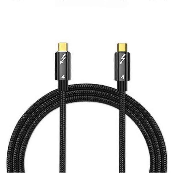 1m Thunderbolt 4 USB 4 Type-C -kaapeli 40Gbps 8K@60Hz PD 100W pikalatausdatakaapeli MacBook Prolle