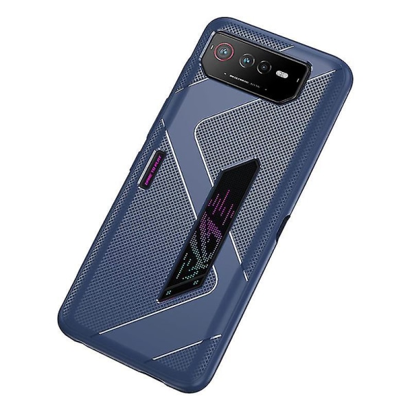 Asus Rog Phone 6 5g Anti-dropp mjukt Tpu- cover - anti-scratch case Dark Grey