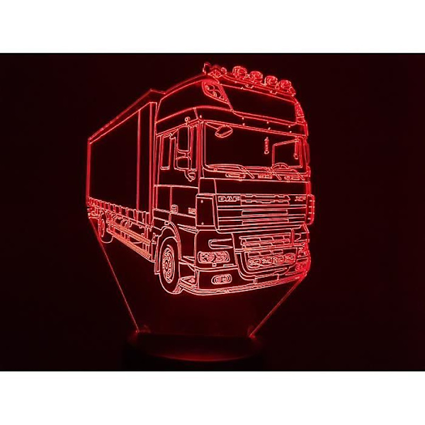 3d lampe. Daf 19t Carrier Truck