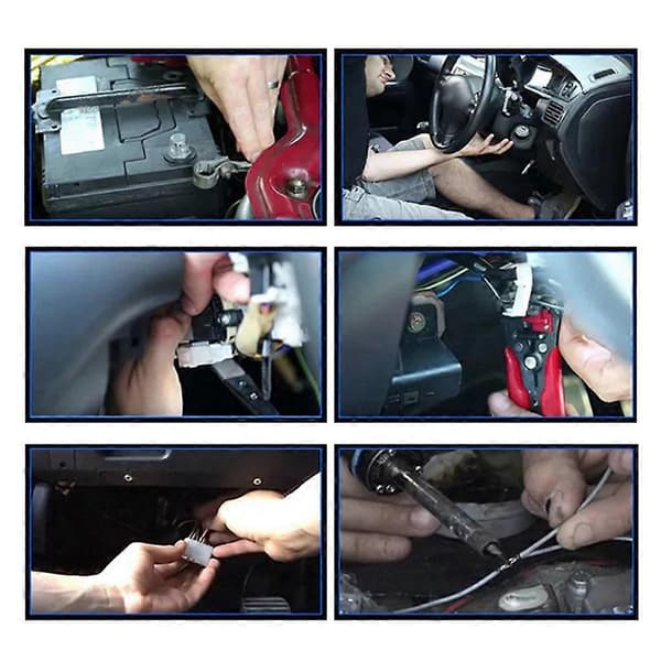 Universal 12V Turbo Timer til Universal Bil Auto LED Digital Display til Turbo & NA Turboladet Motorbeskytter Blå A